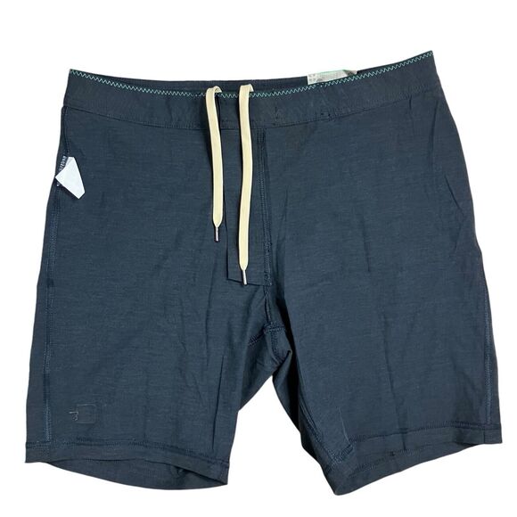 Linksoul Shorts Mens 33 Navy Blue Boardwalker Boardshorts Casual Beach LS6113 - Picture 10 of 11